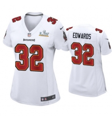 Women Mike Edwards Buccaneers White Super Bowl Lv Game Fashion Jersey Women Mike Edwards Buccaneers White Super Bowl Lv Game Fashion Jersey