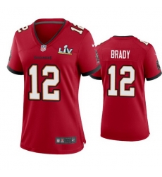 Women Tom Brady Buccaneers Red Super Bowl Lv Game Jersey Women Tom Brady Buccaneers Red Super Bowl Lv Game Jersey