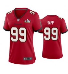 Women Warren Sapp Buccaneers Red Super Bowl Lv Game Jersey Women Warren Sapp Buccaneers Red Super Bowl Lv Game Jersey