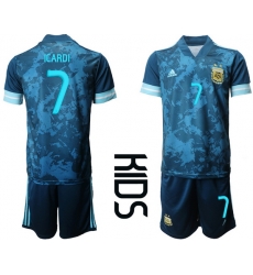 Kids Argentina Short Soccer Jerseys 012 Kids Argentina Short Soccer Jerseys 012