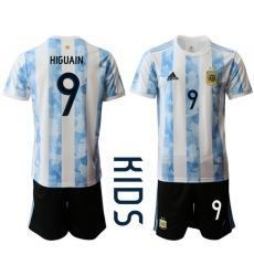 Kids Argentina Short Soccer Jerseys 026 Kids Argentina Short Soccer Jerseys 026