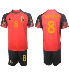 Men FIFA 2022 Belgium Soccer Jersey 016 Men FIFA 2022 Belgium Soccer Jersey 016