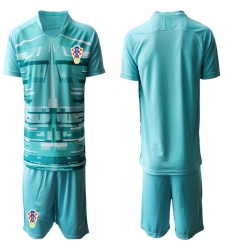 Mens Croatia Short Soccer Jerseys 028 Mens Croatia Short Soccer Jerseys 028