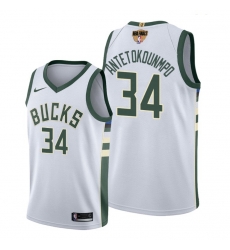 bucks giannis antetokounmpo white 2021 nba finals jersey bucks giannis antetokounmpo white 2021 nba finals jersey