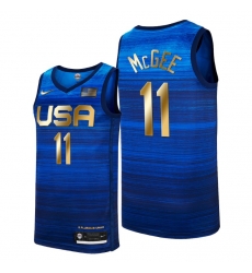 USA Dream Team 11 Javale Mcgee 2021 Tokyo Olymipcs Nike Basketball Jersey Blue USA Dream Team 11 Javale Mcgee 2021 Tokyo Olymipcs Nike Basketball Jersey Blue