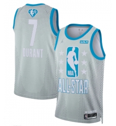 Men 2022 All Star 7 Kevin Durant Gray Stitched Basketball Jersey Men 2022 All Star 7 Kevin Durant Gray Stitched Basketball Jersey