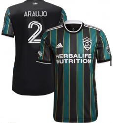Men Julian Araujo Black Los Angeles Galaxy Community Kit Soccer Jersey Men Julian Araujo Black Los Angeles Galaxy Community Kit Soccer Jersey
