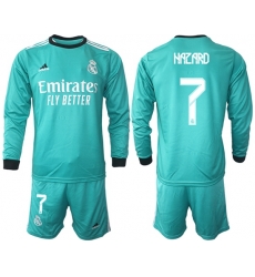 Men Real Madrid Long Sleeve Soccer Jerseys 513 Men Real Madrid Long Sleeve Soccer Jerseys 513