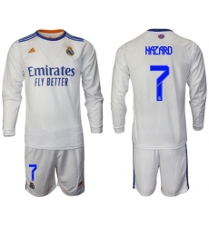 Men Real Madrid Long Sleeve Soccer Jerseys 575 Men Real Madrid Long Sleeve Soccer Jerseys 575