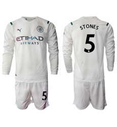 Men Manchester City Long Sleeve Soccer Jerseys 533 Men Manchester City Long Sleeve Soccer Jerseys 533