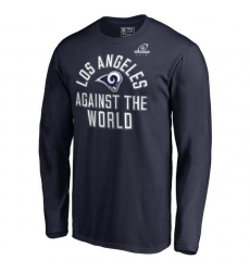 Los Angeles Rams Men Long T Shirt 010 Los Angeles Rams Men Long T Shirt 010