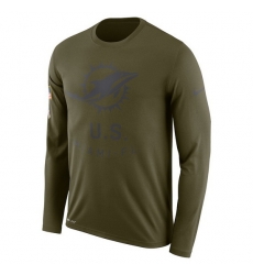 Miami Dolphins Men Long T Shirt 003 Miami Dolphins Men Long T Shirt 003