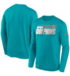 Miami Dolphins Men Long T Shirt 010 Miami Dolphins Men Long T Shirt 010