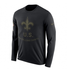New Orleans Saints Men Long T Shirt 006 New Orleans Saints Men Long T Shirt 006