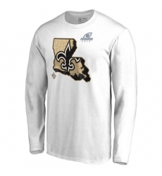 New Orleans Saints Men Long T Shirt 009 New Orleans Saints Men Long T Shirt 009