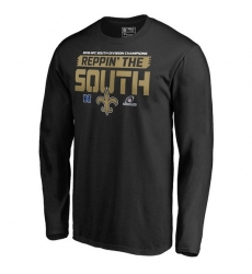 New Orleans Saints Men Long T Shirt 014 New Orleans Saints Men Long T Shirt 014