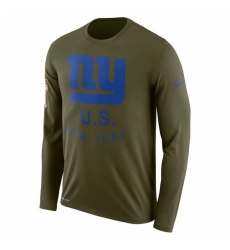 New York Giants Men Long T Shirt 008 New York Giants Men Long T Shirt 008