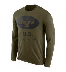 New York Jets Men Long T Shirt 004 New York Jets Men Long T Shirt 004