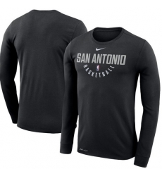 San Antonio Spurs Men Long T Shirt 008 San Antonio Spurs Men Long T Shirt 008
