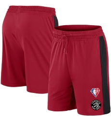 Men Toronto Raptors Red Shorts Men Toronto Raptors Red Shorts