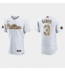 Men Bryce Harper Philadelphia Phillies 2022 Mlb All Star Game Authentic White Jersey Men Bryce Harper Philadelphia Phillies 2022 Mlb All Star Game Authentic White Jersey