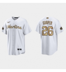 Men Garrett Cooper Miami Marlins 2022 Mlb All Star Game White Jersey Men Garrett Cooper Miami Marlins 2022 Mlb All Star Game White Jersey