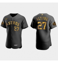 Men Houston Astros Jose Altuve 2022 Mlb All Star Game Authentic Black Men Jersey Men Houston Astros Jose Altuve 2022 Mlb All Star Game Authentic Black Men Jersey