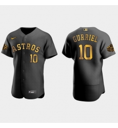 Men Houston Astros Yuli Gurriel 2022 Mlb All Star Game Authentic Black Men Jersey Men Houston Astros Yuli Gurriel 2022 Mlb All Star Game Authentic Black Men Jersey