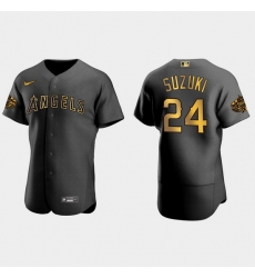 Men Los Angeles Angels Kurt Suzuki 2022 Mlb All Star Game Authentic Black Men Jersey Men Los Angeles Angels Kurt Suzuki 2022 Mlb All Star Game Authentic Black Men Jersey