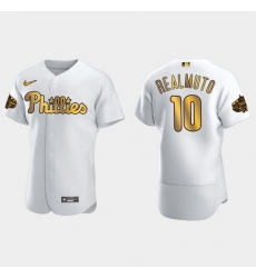 Men Philadelphia Phillies J.T. Realmuto 2022 Mlb All Star Game White Gold Men Jersey Men Philadelphia Phillies J.T. Realmuto 2022 Mlb All Star Game White Gold Men Jersey