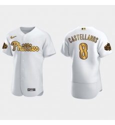 Men Philadelphia Phillies Nick Castellanos 2022 Mlb All Star Game White Gold Men Jersey Men Philadelphia Phillies Nick Castellanos 2022 Mlb All Star Game White Gold Men Jersey