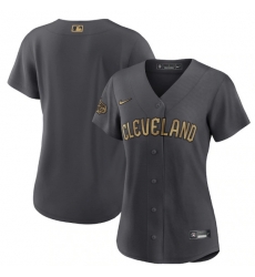 Women Cleveland Guardians Blank 2022 All Star Charcoal Stitched Baseball Jersey Women Cleveland Guardians Blank 2022 All Star Charcoal Stitched Baseball Jersey