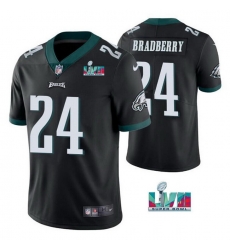 Men Women Youth Toddler Philadelphia Eagles 24 James Bradberry Black Super Bowl LVII Vapor Untouchable Limited Stitched Jersey Men Women Youth Toddler Philadelphia Eagles 24 James Bradberry Black Super Bowl LVII Vapor Untouchable Limited Stitched Jersey
