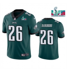 Men Women Youth Toddler Philadelphia Eagles 26 Miles Sanders Green Super Bowl LVII Patch Vapor Untouchable Limited Stitched Jersey Men Women Youth Toddler Philadelphia Eagles 26 Miles Sanders Green Super Bowl LVII Patch Vapor Untouchable Limited Stitched Jersey