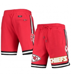 Men Kansas City Chiefs Red Shorts Men Kansas City Chiefs Red Shorts