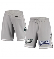 Men Philadelphia Eagles Gray Shorts Men Philadelphia Eagles Gray Shorts