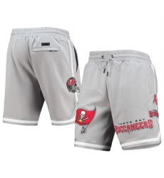 Men Tampa Bay Buccaneers Gray Shorts Men Tampa Bay Buccaneers Gray Shorts