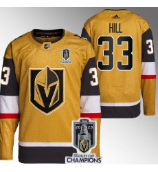 Men Women Youth Vegas Golden Knights #33 Adin Hill Gold 2023 Stanley Cup Champions Stitched Jersey Men Women Youth Vegas Golden Knights #33 Adin Hill Gold 2023 Stanley Cup Champions Stitched Jersey