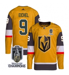 Men Women Youth Vegas Golden Knights #9 Jack Eichel Gold 2023 Stanley Cup Champions Stitched Jersey Men Women Youth Vegas Golden Knights #9 Jack Eichel Gold 2023 Stanley Cup Champions Stitched Jersey