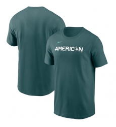 Men All Star 2023 Teal Wordmark T Shirt Men All Star 2023 Teal Wordmark T Shirt