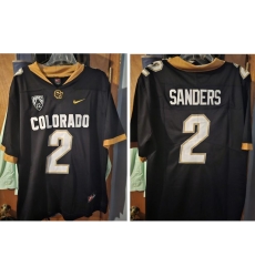 Men Colorado Buffaloes Shedeur Sanders #2 Black Vapor Limited Black Stitched Jersey Men Colorado Buffaloes Shedeur Sanders #2 Black Vapor Limited Black Stitched Jersey