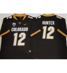 Men Colorado Buffaloes Travis Hunter #12 Black Stitched Football Jersey II Men Colorado Buffaloes Travis Hunter #12 Black Stitched Football Jersey II