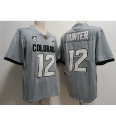 Men Colorado Buffaloes Travis Hunter #12 Original Retro F U S E Gray NCAA Vapor Jersey Men Colorado Buffaloes Travis Hunter #12 Original Retro F U S E Gray NCAA Vapor Jersey