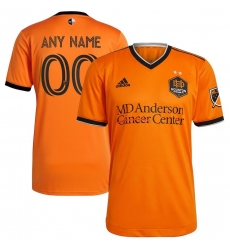Houston Dynamo FC adidas Orange My City My Club Authentic Custom Jersey Houston Dynamo FC adidas Orange My City My Club Authentic Custom Jersey