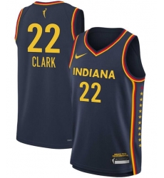 Women Indiana Fever Caitlin Clark #22 Navy Blue Stitched Basketball WNBA Jersey Women Indiana Fever Caitlin Clark #22 Navy Blue Stitched Basketball WNBA Jersey