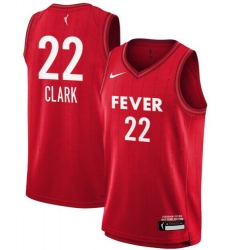 Youth Indiana Fever Caitlin Clark #22 Red Stitched Basketball WNBA Jersey Youth Indiana Fever Caitlin Clark #22 Red Stitched Basketball WNBA Jersey