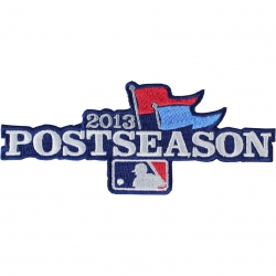 2013 Major League Baseball Post Season Logo Official Jersey Sleeve Patch