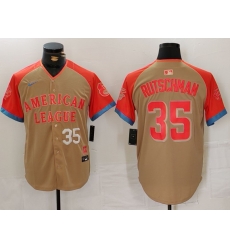 Men American League 35 Adley Rutschman Cream 2024 All Star Elite Stitched Baseball Jersey 2 Men American League 35 Adley Rutschman Cream 2024 All Star Elite Stitched Baseball Jersey 2