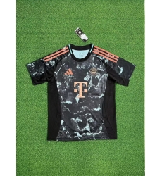 Men 2024 2025 Soccer Jersey Bayren Black Away Men 2024 2025 Soccer Jersey Bayren Black Away