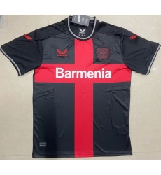 Men 2024 2025 Soccer Jersey Leverkusen Black Men 2024 2025 Soccer Jersey Leverkusen Black